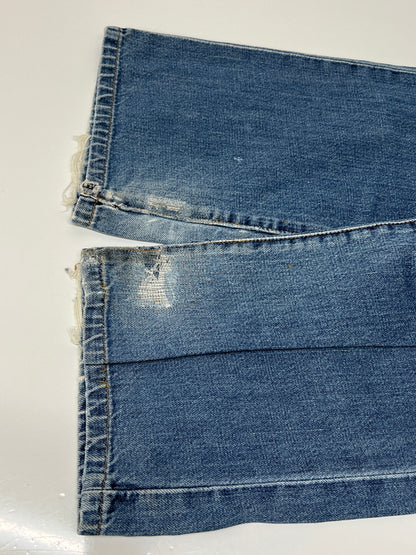 【現状渡し品】【メンズ】 LEVI'S リーバイス 90's DENIM PANTS 551Z-XX 90年代 デニムパンツ ボトムス ジーンズ 日本製復刻 ボタン裏刻印 J22 156-260830-kk-03-hon サイズ：31 カラー：ライトインディゴ 万代Net店
