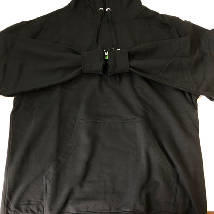 【中古美品】【メンズ】 SAPEur サプール× ANTI SOCIAL SOCIAL CLUB アンチ ソーシャル ソーシャル クラブ 別注 コラボ L/S LOGO PULLOVER HOODIE A0022-306 ロゴ プルオーバーフーディー トップス 142-251013-ks-07-fuz サイズ：XL カラー：ブラック 万代Net店