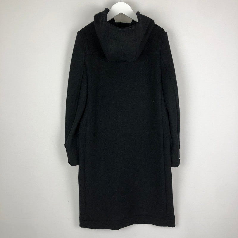 【中古品】【レディース】 HYKE ハイク WOOL DUFFLE COAT 172-17031 022 ウール ダッフルコート アウター 170-251013-ks-24-tei サイズ：1 カラー：ブラック 万代Net店