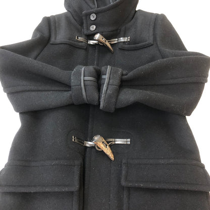 【中古品】【レディース】 HYKE ハイク WOOL DUFFLE COAT 172-17031 022 ウール ダッフルコート アウター 170-251013-ks-24-tei サイズ：1 カラー：ブラック 万代Net店