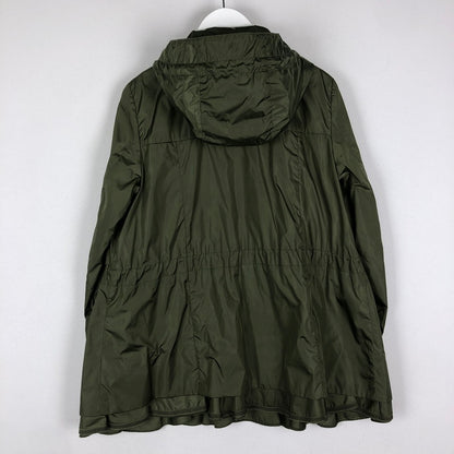 【中古品】【レディース】 MONCLER モンクレール LIMBERT NYLON ZIP UP PARKA B10934609805 リンバード ナイロン ジップアップ パーカー ライトアウター 141-251013-ks-22-tei カラー：カーキ 万代Net店
