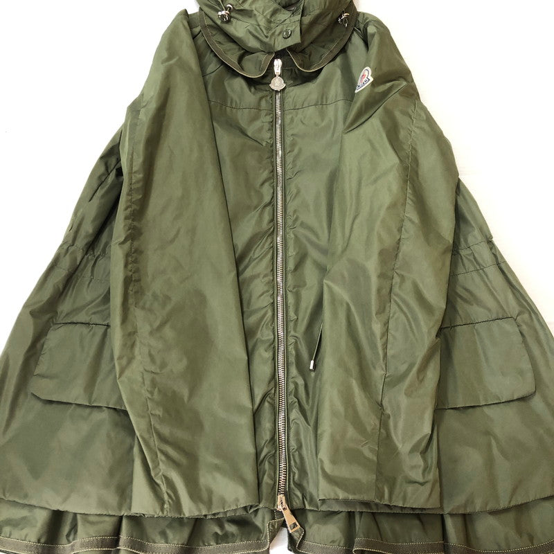 【中古品】【レディース】 MONCLER モンクレール LIMBERT NYLON ZIP UP PARKA B10934609805 リンバード ナイロン ジップアップ パーカー ライトアウター 141-251013-ks-22-tei カラー：カーキ 万代Net店