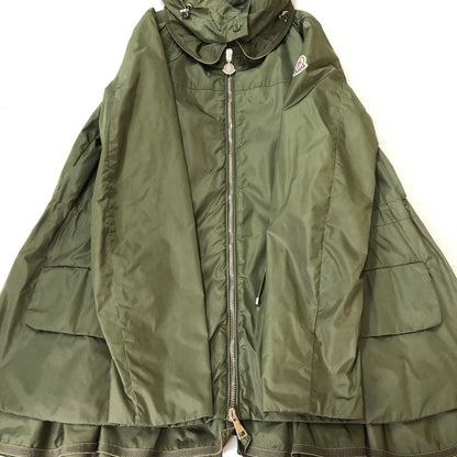 【中古品】【レディース】 MONCLER モンクレール LIMBERT NYLON ZIP UP PARKA B10934609805 リンバード ナイロン ジップアップ パーカー ライトアウター 141-251013-ks-22-tei カラー：カーキ 万代Net店