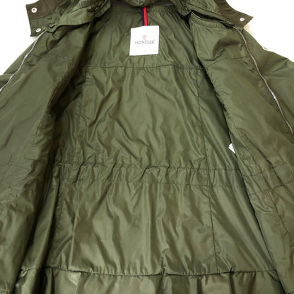 【中古品】【レディース】 MONCLER モンクレール LIMBERT NYLON ZIP UP PARKA B10934609805 リンバード ナイロン ジップアップ パーカー ライトアウター 141-251013-ks-22-tei カラー：カーキ 万代Net店