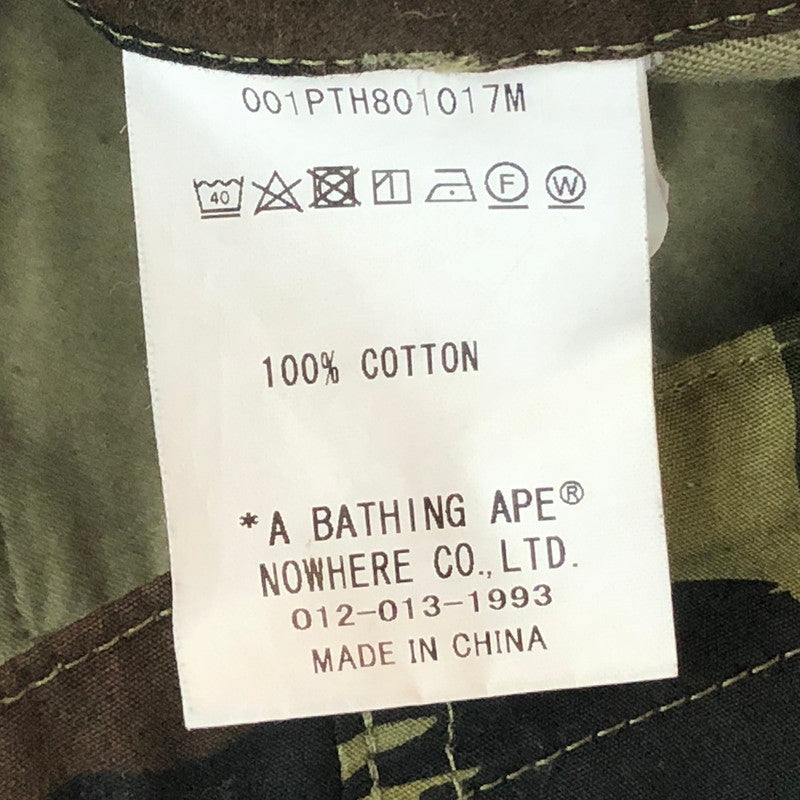【中古品】【メンズ】 A BATHING APE アベイシングエイプ 1ST CAMO CARGO PANTS 001PTH801017M ファーストカモ カーゴ パンツ ボトムス 153-251013-ks-26-fuz サイズ：L カラー：カモ柄 万代Net店