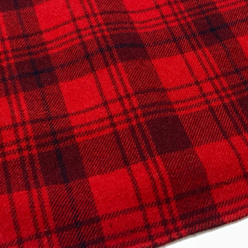 【中古品】【メンズ】 PERMANENT UNION パーマネント ユニオン CHECK FLANNEL SHIRT チェック フランネル シャツ 長袖 トップス 144-260813-sa-11-tei サイズ：S カラー：レッド 万代Net店