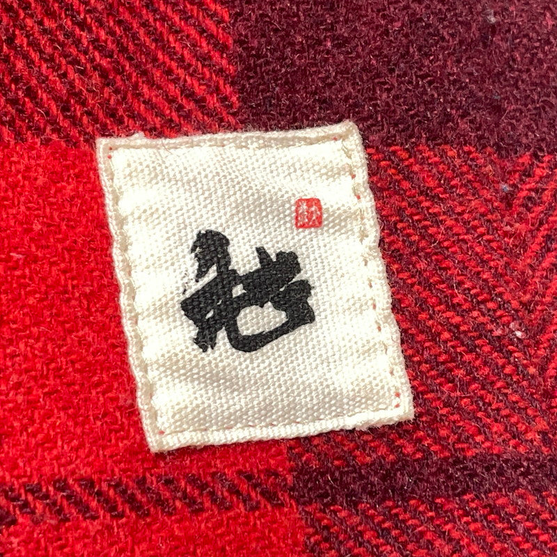 【中古品】【メンズ】 PERMANENT UNION パーマネント ユニオン CHECK FLANNEL SHIRT チェック フランネル シャツ 長袖 トップス 144-260813-sa-11-tei サイズ：S カラー：レッド 万代Net店
