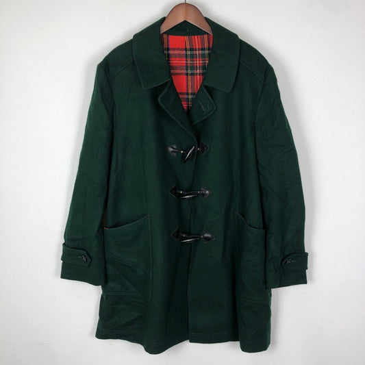 【中古品】【メンズ】 Eddie Bauer エディー・バウアー 80's FORD FORECASTER DUFFEL COAT VINTAGE 80年代 フォード フォアキャスター ダッフルコート アウター ヴィンテージ 144-251018-ts-11-tei サイズ：44R カラー：グリーン 万代Net店