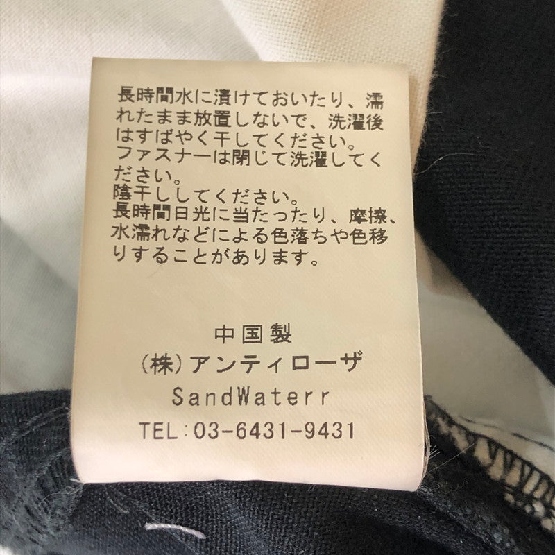 【中古品】【メンズ】 SANDWATERR サンドウォーター × DICKIES ディッキーズ 別注 コラボ 25SS ORGANIZED WORK PANTS TC TWILL SW-P0403 オーガナイズ ワークパンツ ボトムス 151-251018-ts-18-tei サイズ：3 カラー：ブラック 万代Net店