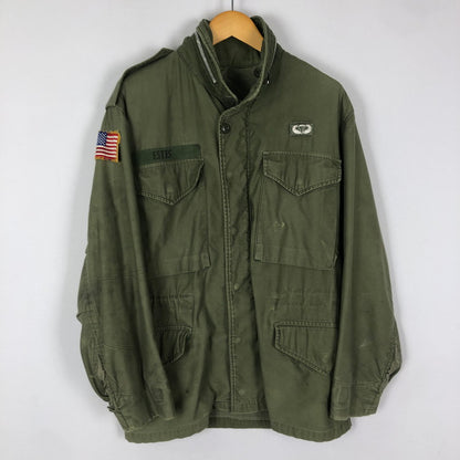 【現状渡し品】【メンズ】 US ARMY ユーエスアーミー M-65 FIELD MILITARY JACKET M-65 フィールド ミリタリー ジャケット アウター 145-251018-ts-16-tei サイズ：不明 カラー：カーキ 万代Net店