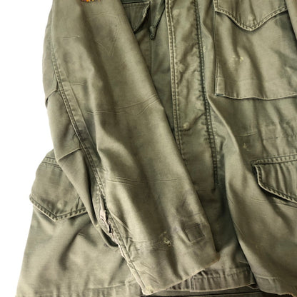 【現状渡し品】【メンズ】 US ARMY ユーエスアーミー M-65 FIELD MILITARY JACKET M-65 フィールド ミリタリー ジャケット アウター 145-251018-ts-16-tei サイズ：不明 カラー：カーキ 万代Net店