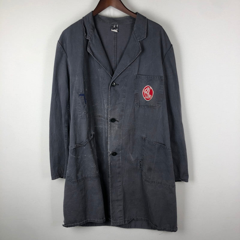 【現状渡し品】【メンズ】 KEMPEL ケンペル 70's COVERALL VINTAGE 70年代 カバーオール ヴィンテージ 145-251022-yo-12-tei サイズ：54 カラー：グレー 万代Net店
