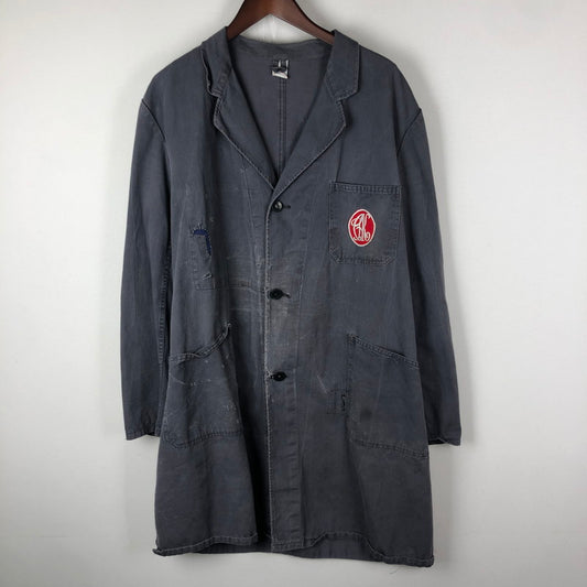 【現状渡し品】【メンズ】 KEMPEL ケンペル 70's COVERALL VINTAGE 70年代 カバーオール ヴィンテージ 145-251022-yo-12-tei サイズ：54 カラー：グレー 万代Net店