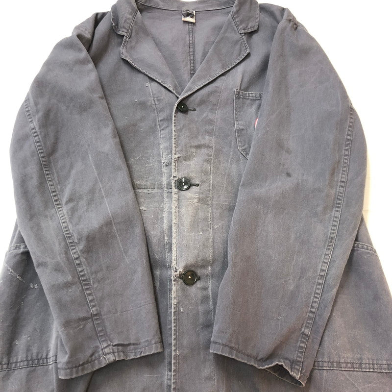 【現状渡し品】【メンズ】 KEMPEL ケンペル 70's COVERALL VINTAGE 70年代 カバーオール ヴィンテージ 145-251022-yo-12-tei サイズ：54 カラー：グレー 万代Net店