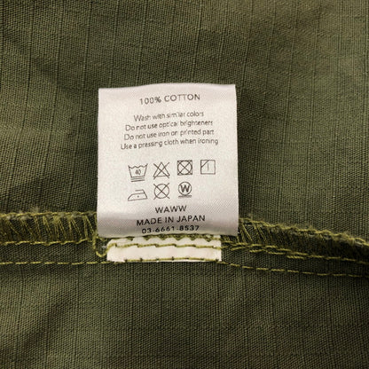 【中古品】【メンズ】 WAWW ワウ AJ MILITARY JACKET アメイジングジロー ミリタリージャケット ライトアウター 140-251120-yy-02-tei サイズ：L カラー：カーキ 万代Net店