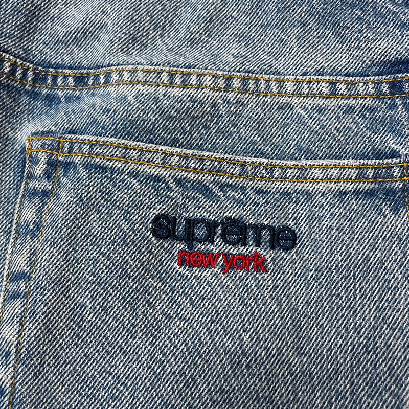【中古品】【メンズ】 Supreme シュプリーム 25SS BAGGY DENIM SHORT PANT バギー デニム ショートパンツ ボトムス ハーフパンツ ジーンズ 149-251225-ko-12-tei サイズ：34 カラー：インディゴ 万代Net店