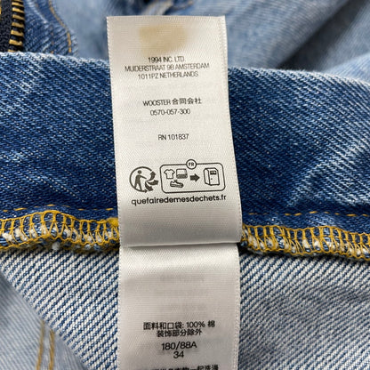 【中古品】【メンズ】 Supreme シュプリーム 25SS BAGGY DENIM SHORT PANT バギー デニム ショートパンツ ボトムス ハーフパンツ ジーンズ 149-251225-ko-12-tei サイズ：34 カラー：インディゴ 万代Net店