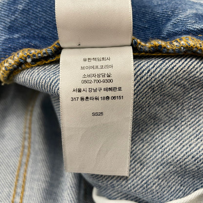 【中古品】【メンズ】 Supreme シュプリーム 25SS BAGGY DENIM SHORT PANT バギー デニム ショートパンツ ボトムス ハーフパンツ ジーンズ 149-251225-ko-12-tei サイズ：34 カラー：インディゴ 万代Net店