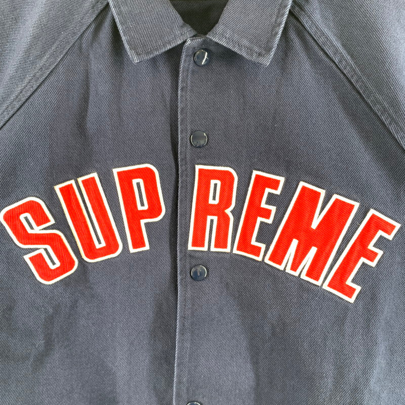 【中古品】【メンズ】 SUPREME シュプリーム 24SS ARC DENIM COACH JACKET デニム ジャケット アウター 149-260527-sm-02-otoh サイズ：L カラー：インディゴ 万代Net店