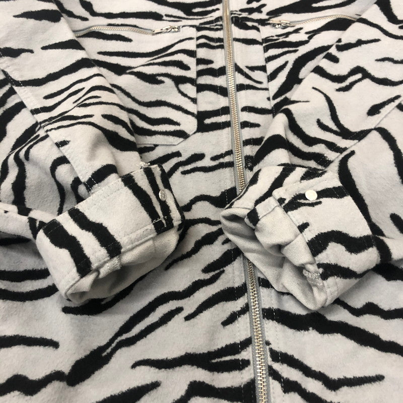 【中古品】【メンズ】 Supreme シュプリーム 25SS MOLESKIN WORK JACKET モールスキン ワークジャケット ライトアウター 149-260128-ks-05-tei サイズ：L カラー：グレー/ブラック 万代Net店