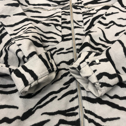 【中古品】【メンズ】 Supreme シュプリーム 25SS MOLESKIN WORK JACKET モールスキン ワークジャケット ライトアウター 149-260128-ks-05-tei サイズ：L カラー：グレー/ブラック 万代Net店