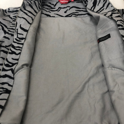 【中古品】【メンズ】 Supreme シュプリーム 25SS MOLESKIN WORK JACKET モールスキン ワークジャケット ライトアウター 149-260128-ks-05-tei サイズ：L カラー：グレー/ブラック 万代Net店