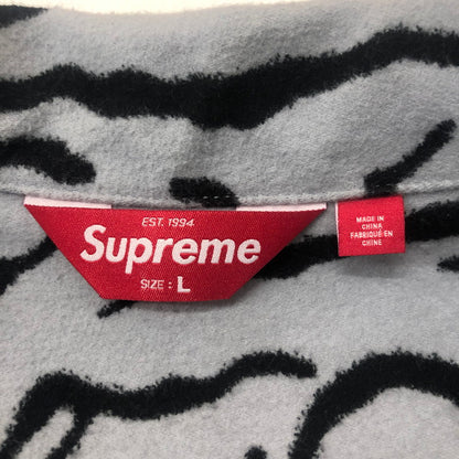 【中古品】【メンズ】 Supreme シュプリーム 25SS MOLESKIN WORK JACKET モールスキン ワークジャケット ライトアウター 149-260128-ks-05-tei サイズ：L カラー：グレー/ブラック 万代Net店