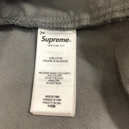 【中古品】【メンズ】 Supreme シュプリーム 25SS MOLESKIN WORK JACKET モールスキン ワークジャケット ライトアウター 149-260128-ks-05-tei サイズ：L カラー：グレー/ブラック 万代Net店