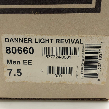 【現状渡し品】【メンズ】 Danner ダナー DANNER LIGHT REVIVAL 80660 ダナー ライト リバイバル ブーツ 靴 USA製 164-251019-ks-07-tei カラー：ベージュ 万代Net店