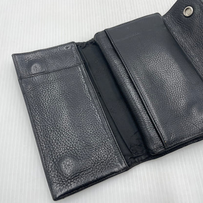 【中古品】【メンズ】 CHROME HEARTS クロムハーツ WAVE CROSS BALL ウェーブ クロス ボール 財布 190-261027-yo-36-teih カラー：ブラック 万代Net店