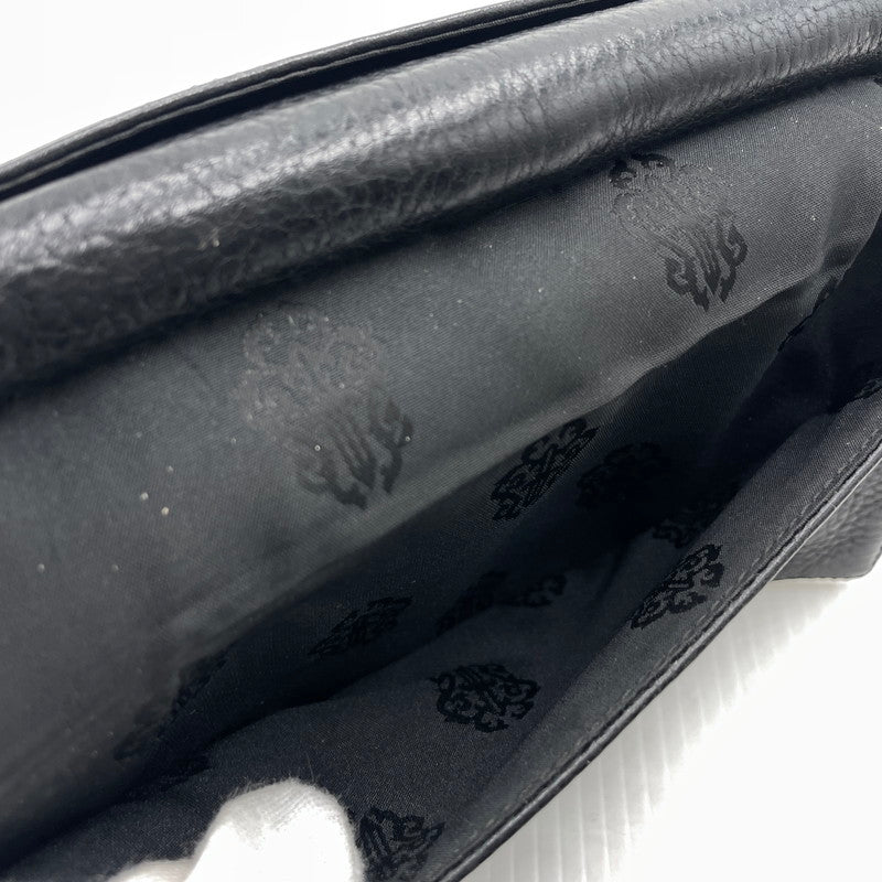 【中古品】【メンズ】 CHROME HEARTS クロムハーツ WAVE CROSS BALL ウェーブ クロス ボール 財布 190-261027-yo-36-teih カラー：ブラック 万代Net店