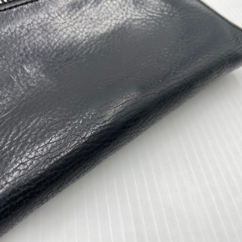 【中古品】【メンズ】 CHROME HEARTS クロムハーツ WAVE CROSS BALL ウェーブ クロス ボール 財布 190-261027-yo-36-teih カラー：ブラック 万代Net店
