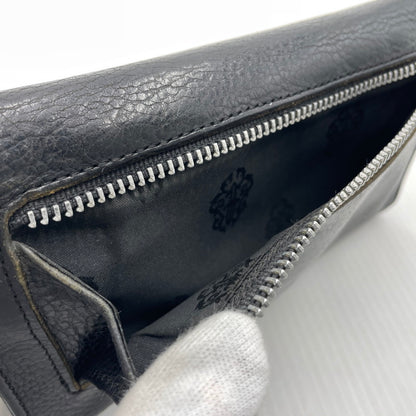 【中古品】【メンズ】 CHROME HEARTS クロムハーツ WAVE CROSS BALL ウェーブ クロス ボール 財布 190-261027-yo-36-teih カラー：ブラック 万代Net店