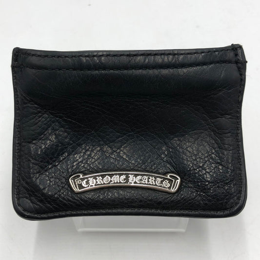 【現状渡し品】【メンズ/レディース】 CHROME HEARTS クロムハーツ ZPRCHNG 3×4 チェンジパースジッパーチェンジパース 3×4 コインケース 財布 小銭入れ 190-251025-ks-12-tei カラー：ブラック 万代Net店