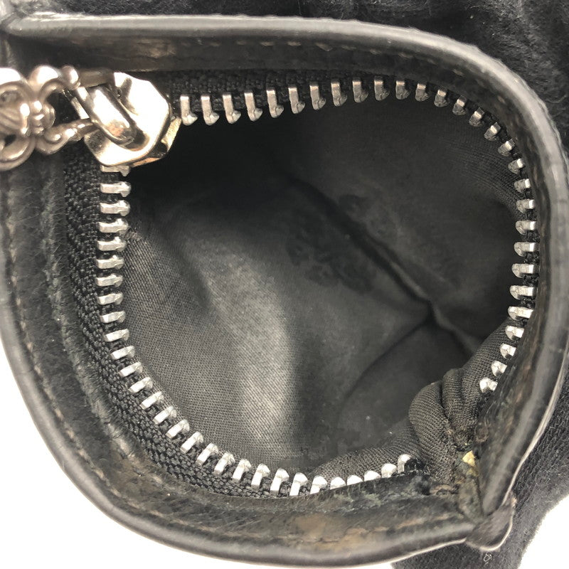 【現状渡し品】【メンズ/レディース】 CHROME HEARTS クロムハーツ ZPRCHNG 3×4 チェンジパースジッパーチェンジパース 3×4 コインケース 財布 小銭入れ 190-251025-ks-12-tei カラー：ブラック 万代Net店