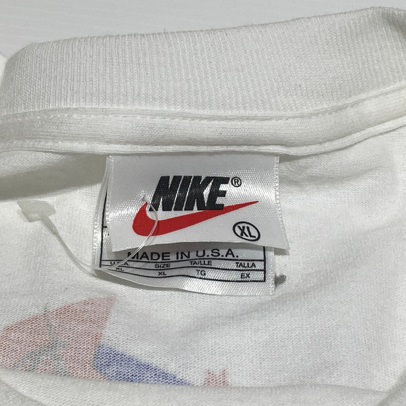 【中古品】【メンズ】 NIKE ナイキ 90's JUST DO IT WORLD TEE 90年代 ジャスト ドゥ イット ワールド Tシャツ 半袖 トップス 148-260720-sa-03-tei サイズ：XL カラー：ホワイト 万代Net店