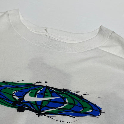 【中古品】【メンズ】 NIKE ナイキ 90's JUST DO IT WORLD TEE 90年代 ジャスト ドゥ イット ワールド Tシャツ 半袖 トップス 148-260720-sa-03-tei サイズ：XL カラー：ホワイト 万代Net店