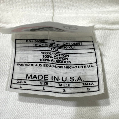【現状渡し品】【メンズ】 NIKE ナイキ 90's SWOOSH LOGO S/S TEE 90年代 スウッシュ ロゴ ショートスリーブ Tシャツ 半袖 トップス 148-260801-sa-05-tei サイズ：L カラー：ホワイト 万代Net店
