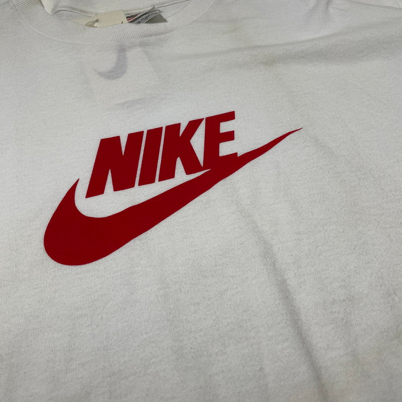 【現状渡し品】【メンズ】 NIKE ナイキ 90's SWOOSH LOGO S/S TEE 90年代 スウッシュ ロゴ ショートスリーブ Tシャツ 半袖 トップス 148-260801-sa-05-tei サイズ：L カラー：ホワイト 万代Net店