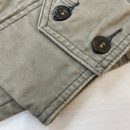 【中古品】【メンズ】 POST OVERALLS ポストオーバーオールズ COTTON ENGINEER JACKET コットン エンジニア ジャケット アウター 145-251018-yo-09-tei サイズ：M カラー：サンドベージュ 万代Net店