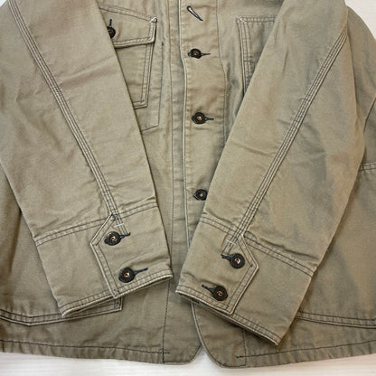 【中古品】【メンズ】 POST OVERALLS ポストオーバーオールズ COTTON ENGINEER JACKET コットン エンジニア ジャケット アウター 145-251018-yo-09-tei サイズ：M カラー：サンドベージュ 万代Net店