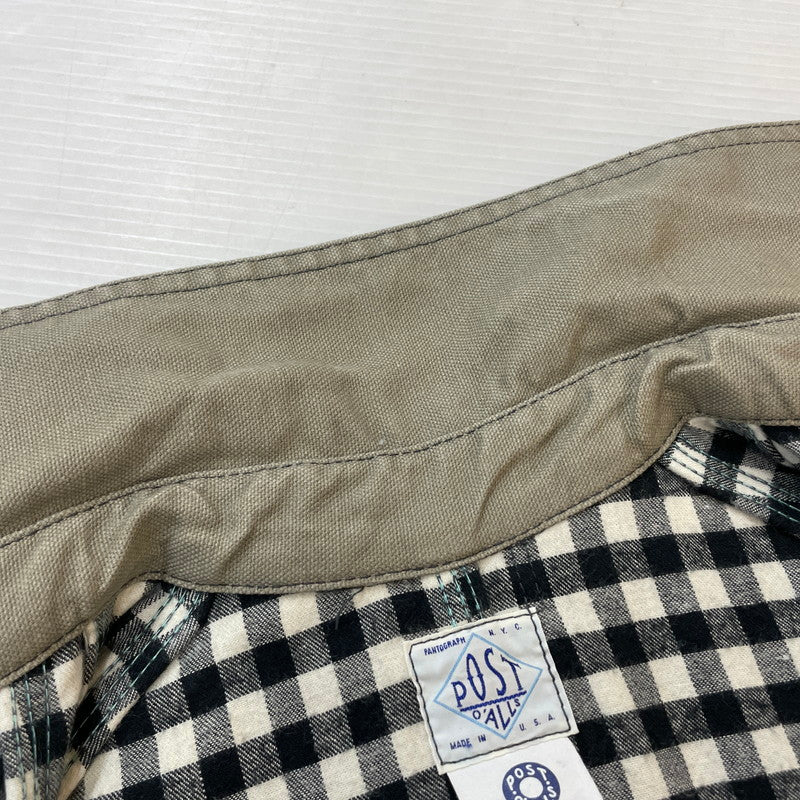 【中古品】【メンズ】 POST OVERALLS ポストオーバーオールズ COTTON ENGINEER JACKET コットン エンジニア ジャケット アウター 145-251018-yo-09-tei サイズ：M カラー：サンドベージュ 万代Net店