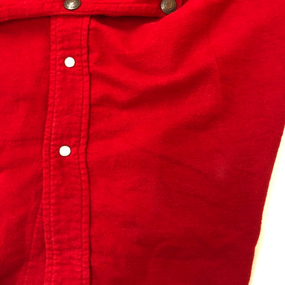 【現状渡し品】【メンズ】 Levi's リーバイス 50~60's SNAPBUTTON WESTERN SHIRT VINTAGE 50～60年代 スナップボタン ウエスタンシャツ 長袖 トップス ヴィンテージ 145-251022-yo-09-tei サイズ：不明 カラー：レッド 万代Net店