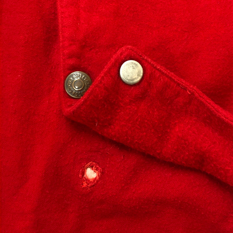 【現状渡し品】【メンズ】 Levi's リーバイス 50~60's SNAPBUTTON WESTERN SHIRT VINTAGE 50～60年代 スナップボタン ウエスタンシャツ 長袖 トップス ヴィンテージ 145-251022-yo-09-tei サイズ：不明 カラー：レッド 万代Net店