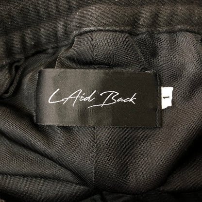 【現状渡し品】【メンズ】 LAID BACK レイドバック PAINTER TROUSERS PANTS ペインター トラウザー パンツ ボトムス 158-251120-yy-25-tei サイズ：1 カラー：ブラック 万代Net店