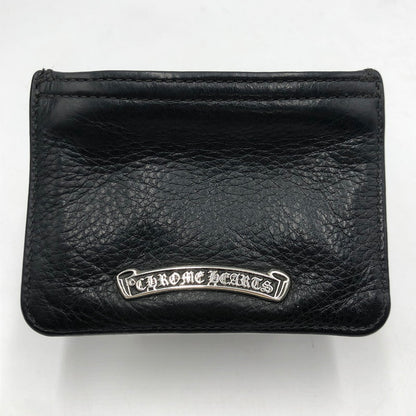 【中古品】【メンズ/レディース】 CHROME HEARTS クロムハーツ ZPRCHNG 3×4 チェンジパースジッパーチェンジパース 3×4 コインケース 財布 小銭入れ 190-251025-ks-13-tei カラー：ブラック 万代Net店