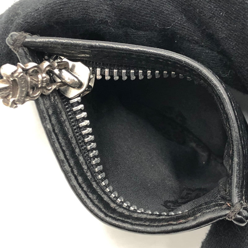 【中古品】【メンズ/レディース】 CHROME HEARTS クロムハーツ ZPRCHNG 3×4 チェンジパースジッパーチェンジパース 3×4 コインケース 財布 小銭入れ 190-251025-ks-13-tei カラー：ブラック 万代Net店