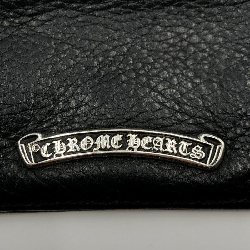 【中古品】【メンズ/レディース】 CHROME HEARTS クロムハーツ ZPRCHNG 3×4 チェンジパースジッパーチェンジパース 3×4 コインケース 財布 小銭入れ 190-251025-ks-13-tei カラー：ブラック 万代Net店