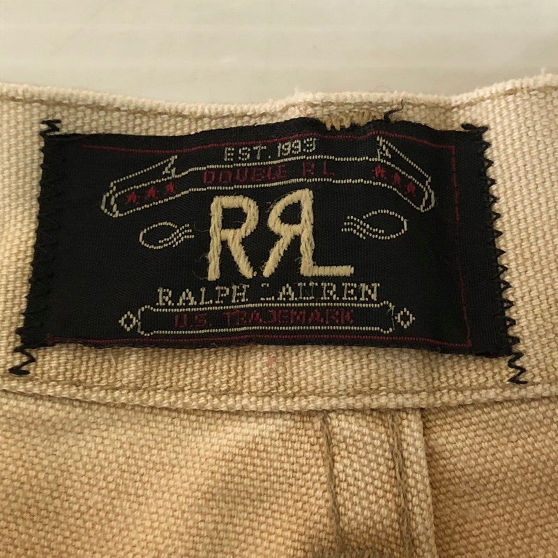 【現状渡し品】【メンズ】 RRL ダブルアールエル PAINTER SHORTS 5-3289-3558 ペインター ショーツ ボトムス ハーフパンツ 156-251021-ks-30-tei カラー：ベージュ 万代Net店