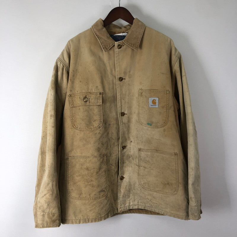 【現状渡し品】【メンズ】 80's MICHIGAN CHORE COAT VINTAGE 80年代 ミシガン チョア コート アウター ヴィンテージ 145-251021-ks-12-fuzh カラー：ブラウン 万代Net店